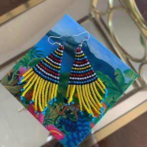 Hand Beaded African Earnings